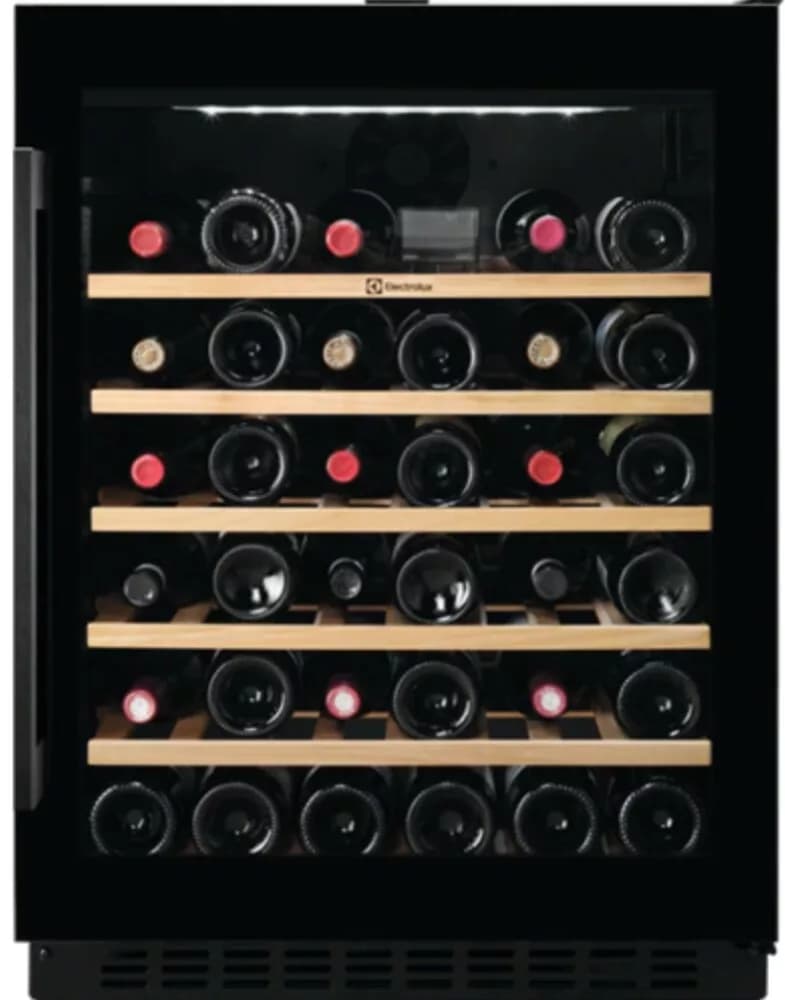 Electrolux EWUS052B5B Serie 500 Unterbau-weinkeller cm. 60 h 82 - 52 flaschen - schwarz