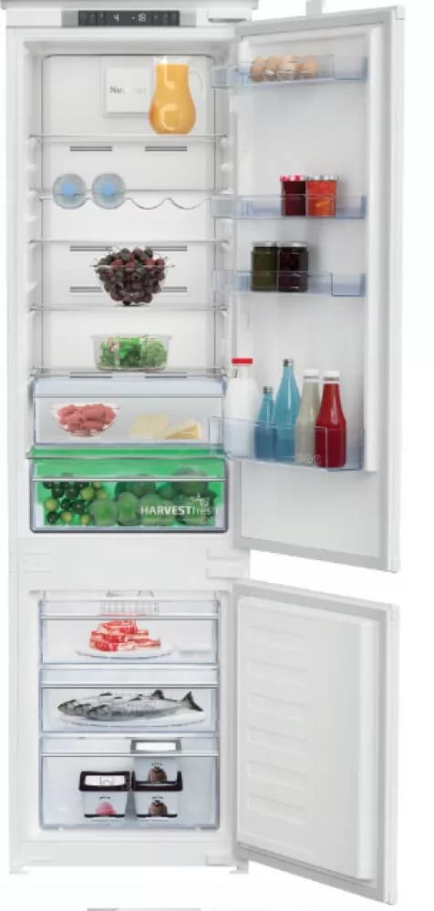 Beko BCNA306E42SN Einbaukühlschrank mit gefrierfach cm. 54 std. 194 - lt. 284