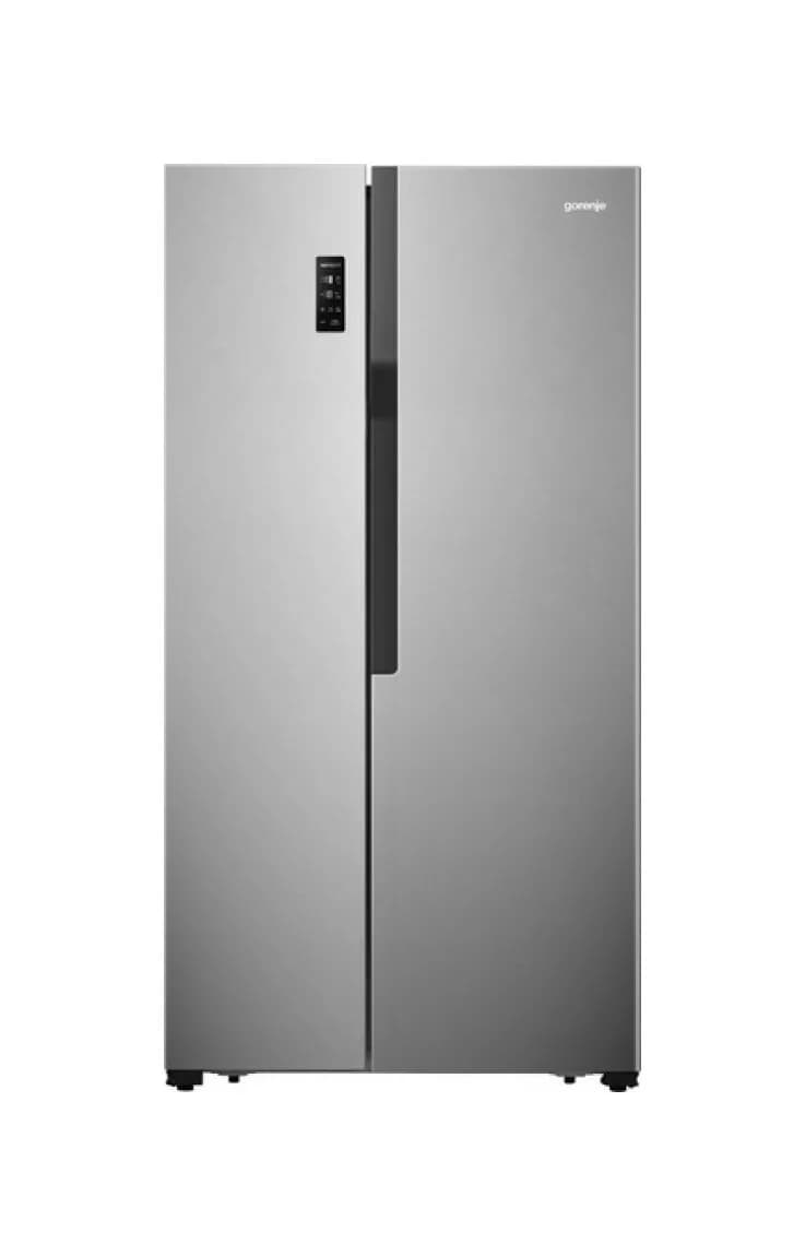 Gorenje NRS918EMX Kühlschrank nebeneinander mit gefrierfach cm. 91 std. 179 - lt. 519 - grau
