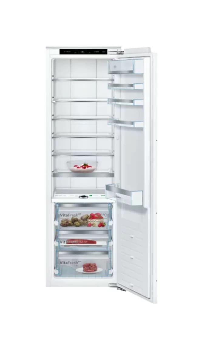 Bosch KIF81PFE0 Serie 8 Einbaukühlschrank 56 cm – h.177 – 289 lt – weiß