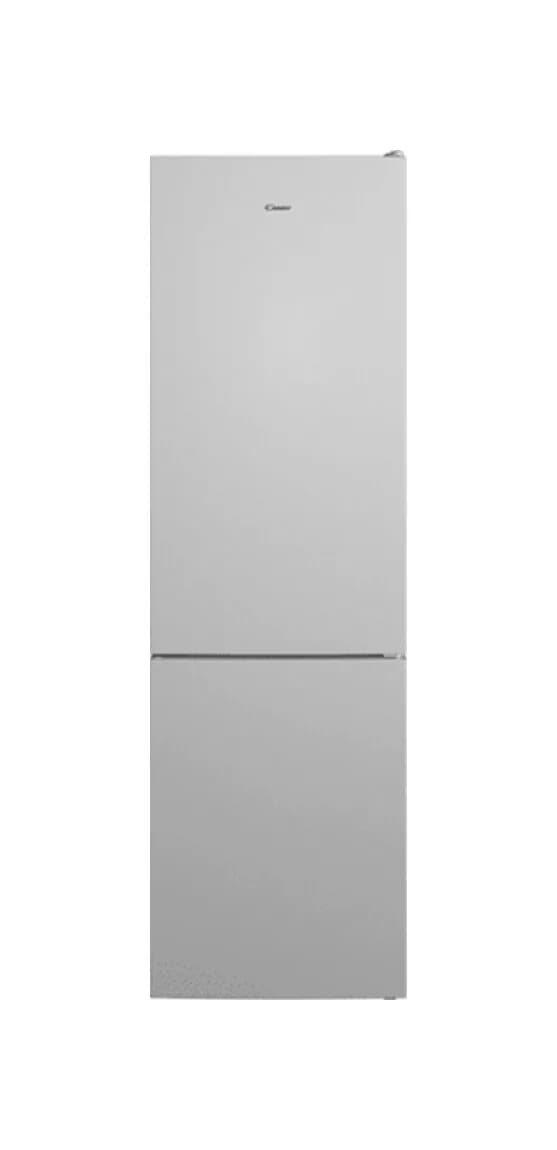 Candy CCE4T620ES Freistehender kühlschrank mit gefrierfach 60 cm - h.200 - lt. 377 - edelstahl