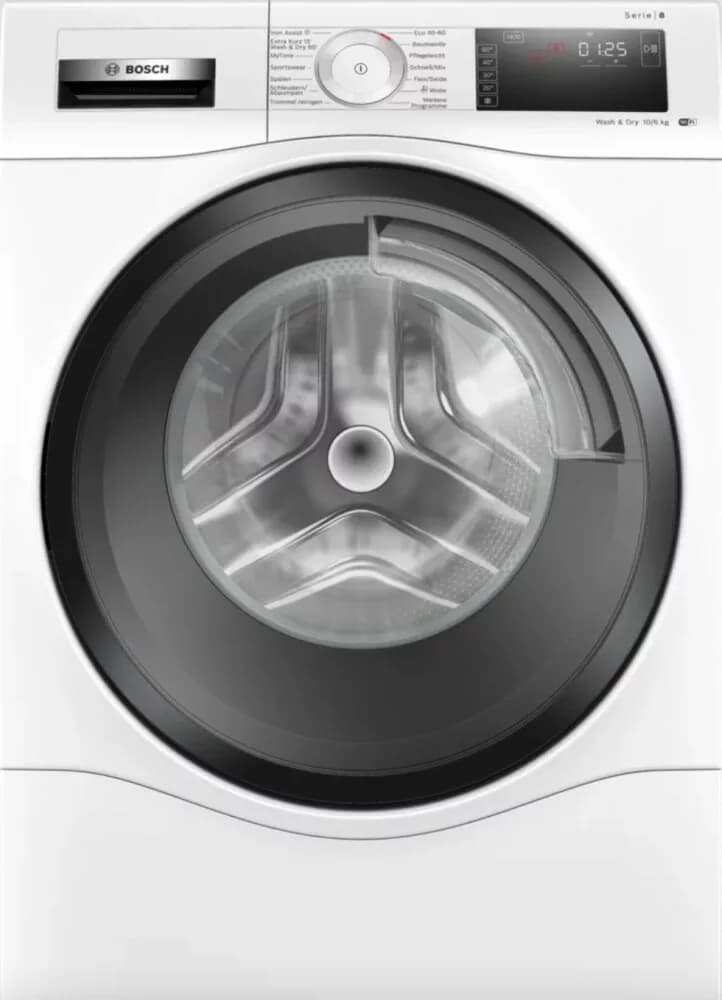 Bosch WDU28513 Serie 8 Waschtrockner cm. 60 - waschen 10 kg - trocknen 6 kg - weiß