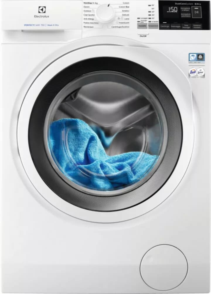 Electrolux EW7HA482 60 cm wärmepumpentrockner - 8 kg fassungsvermögen - weiß