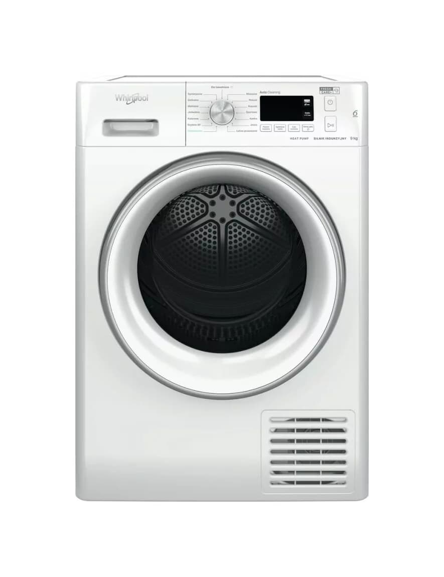 Whirlpool FFTM119X3WSYPL 60 cm wärmepumpentrockner – 9 kg fassungsvermögen – weiß