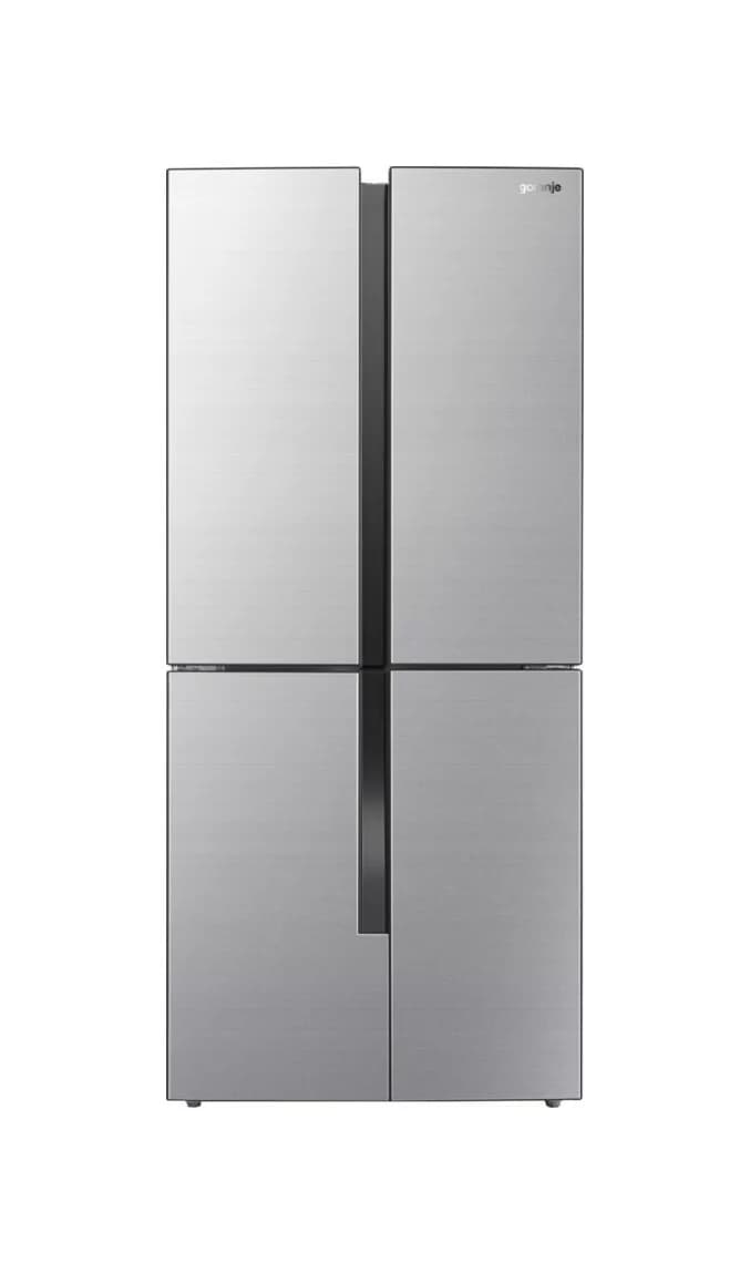 Gorenje NRM8182MX Freistehender kühlschrank mit gefrierfach cm. 80 std. 181 - lt. 427 - edelstahl