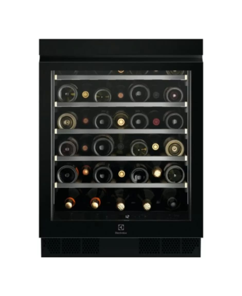 Electrolux EWUS040B8B 800 Einbauweinkeller cm.60 h.82 - 40 flaschen - schwarz