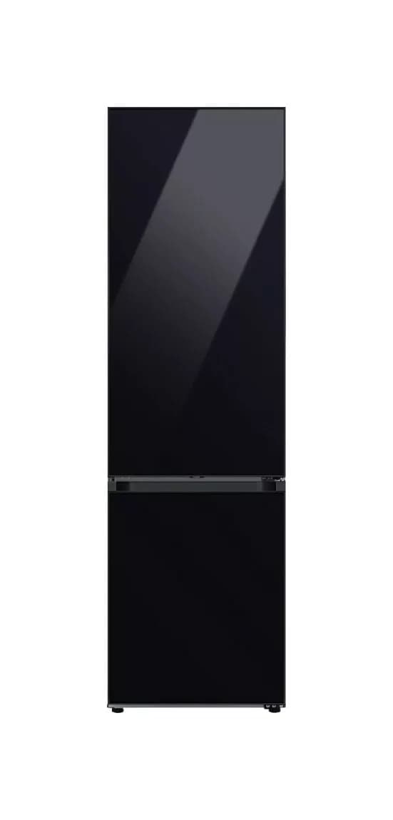 Samsung RB38A7B6D22/EF Freistehender kühlschrank mit gefrierfach cm. 60 std. 203 - lt. 390 - schwarzes glas