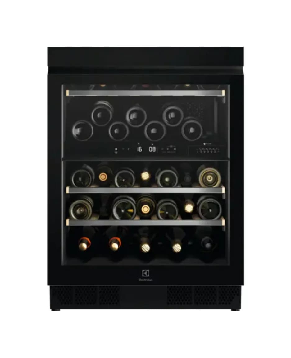 Electrolux EWUD040B8B 800 Eingebauter weinkeller cm. 60 - 40 flaschen - schwarz