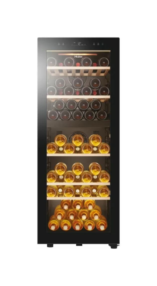 Haier HWS79GDG 5 Weinkeller cm. 50 - 77 flaschen - schwarz