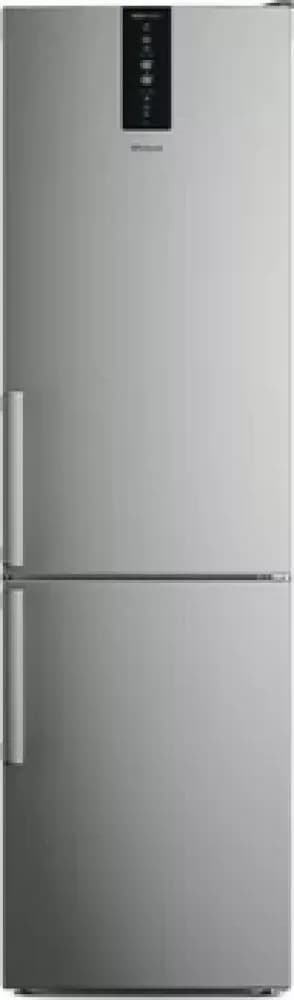 Whirlpool W7X93TOXH Freistehender kühlschrank mit gefrierfach cm. 60 stunden 203 - l. 367 - edelstahl