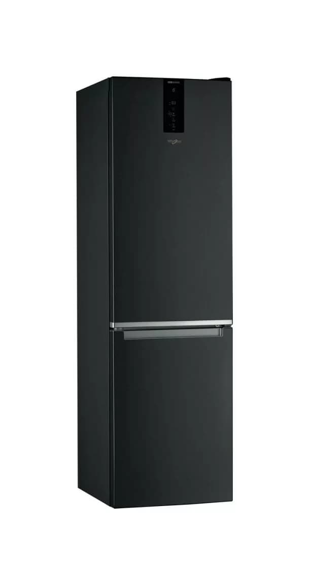 Whirlpool W9 931D KS 3 Freistehender kühlschrank mit gefrierfach cm. 60 - h 201 - l. 355 - schwarz