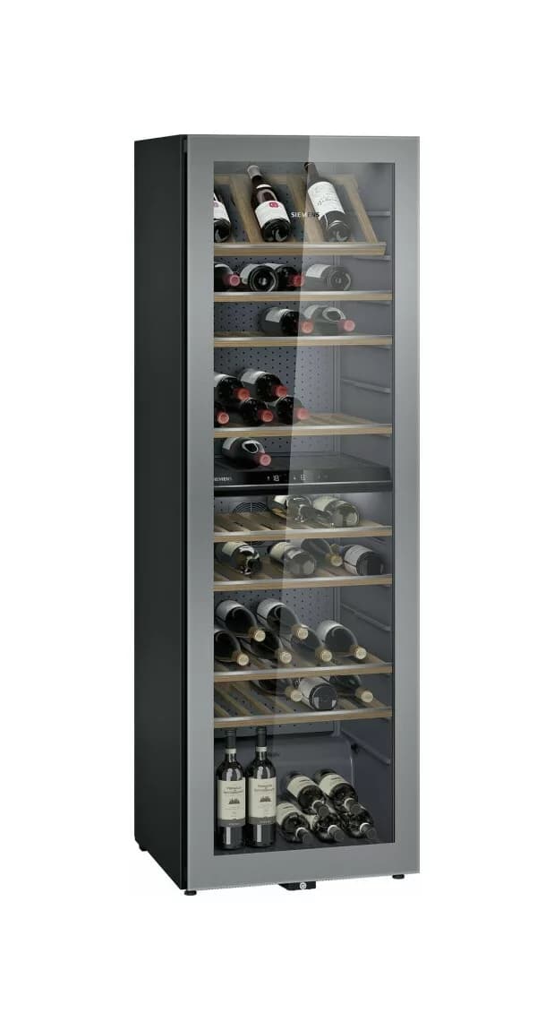 Siemens KW36KATGA Iq500 Freistehender weinkeller cm. 60 - 199 flaschen - edelstahl