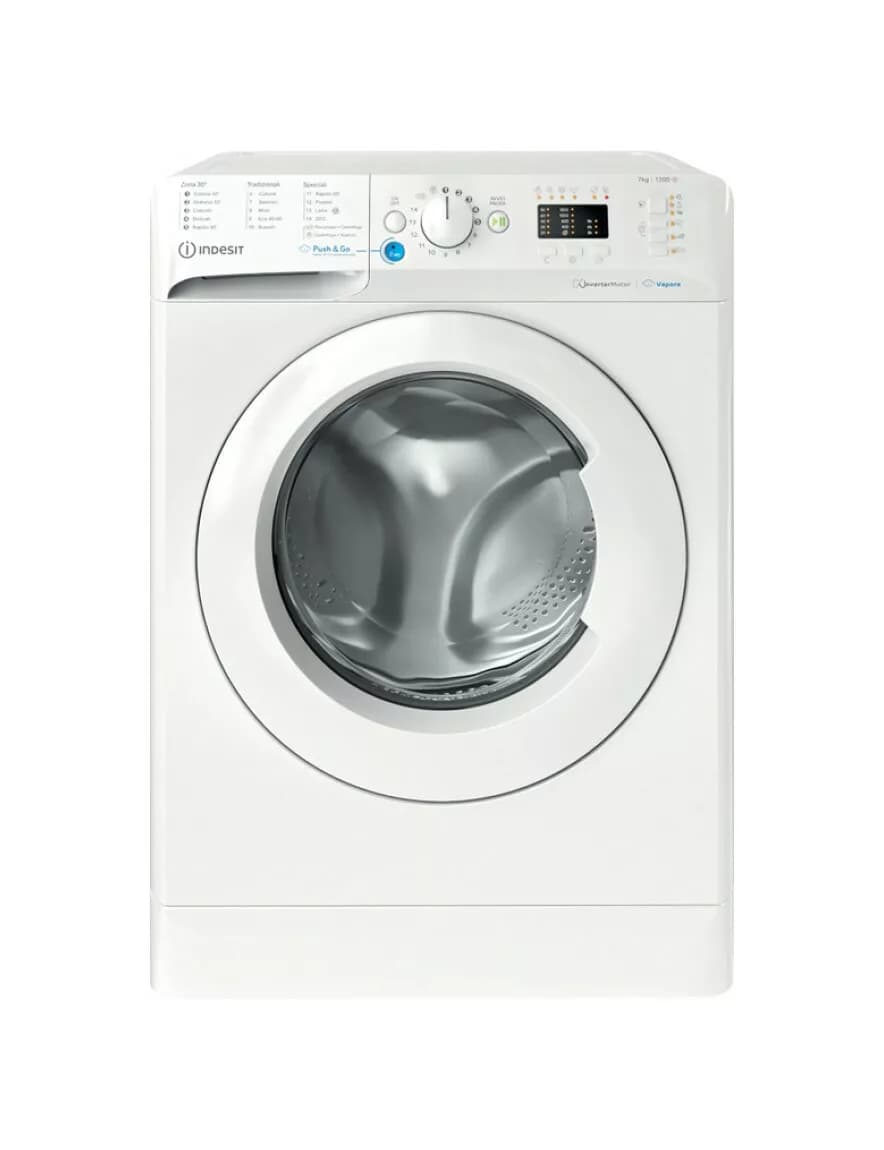 Indesit BWSA 7125X WV IT Schlanke waschmaschine cm. 60 - tiefe cm. 44 - kapazität 7 kg - weiß