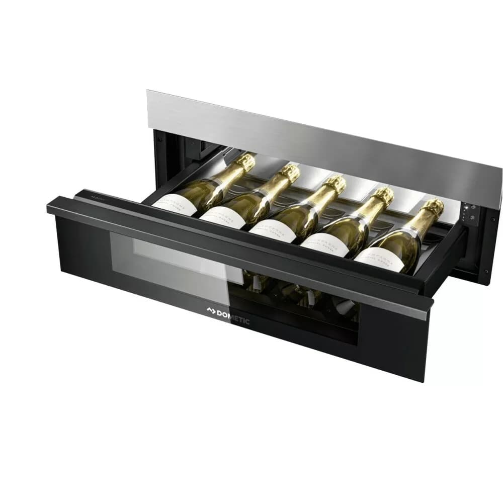 Dometic Home DRAWBAR 5C Eingebauter weinkeller cm. 60 – 5 flaschen – transparente glastür
