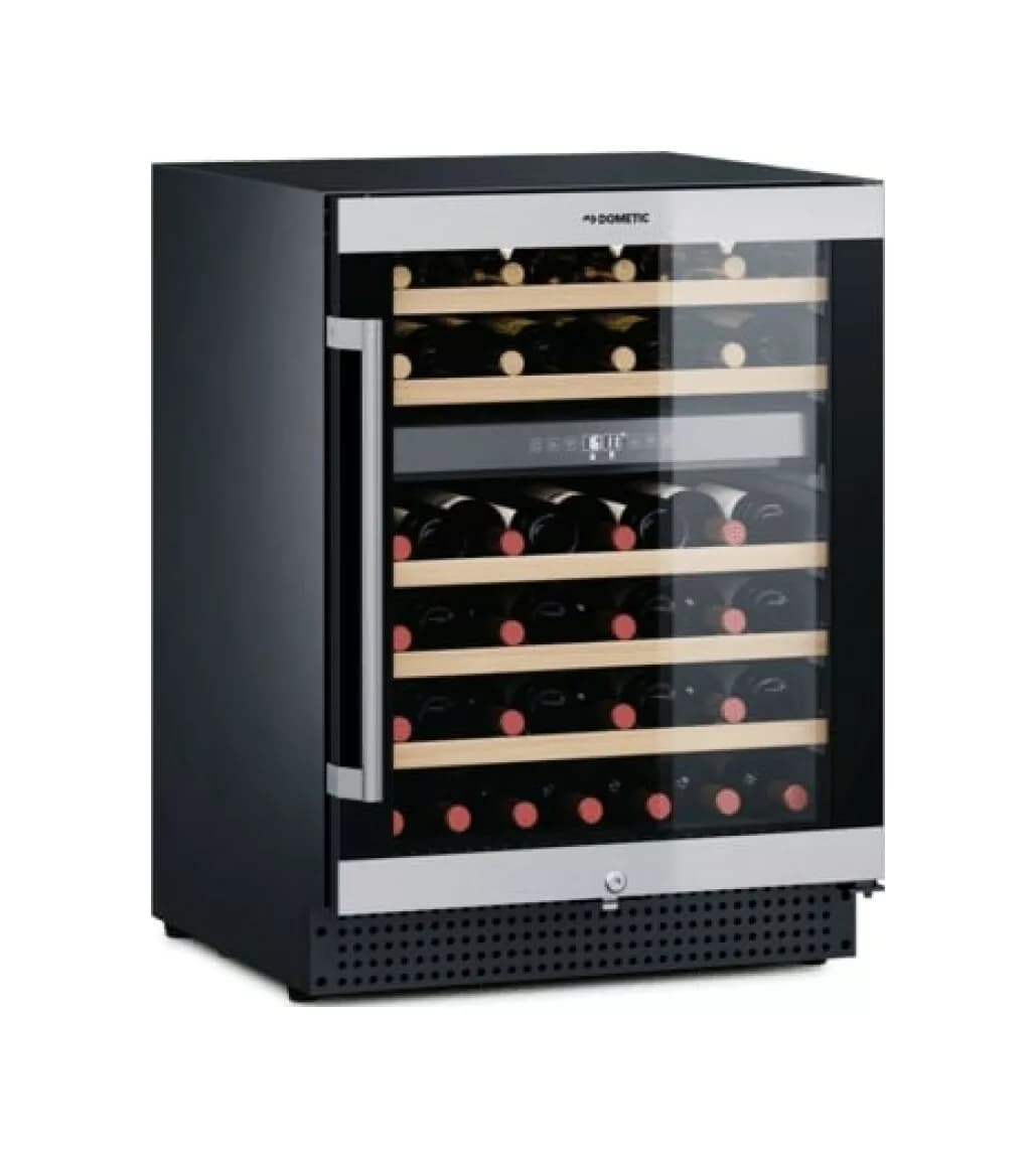 Dometic Home C46B Weinkeller cm. 60 - 46 flaschen - schwarz und edelstahl