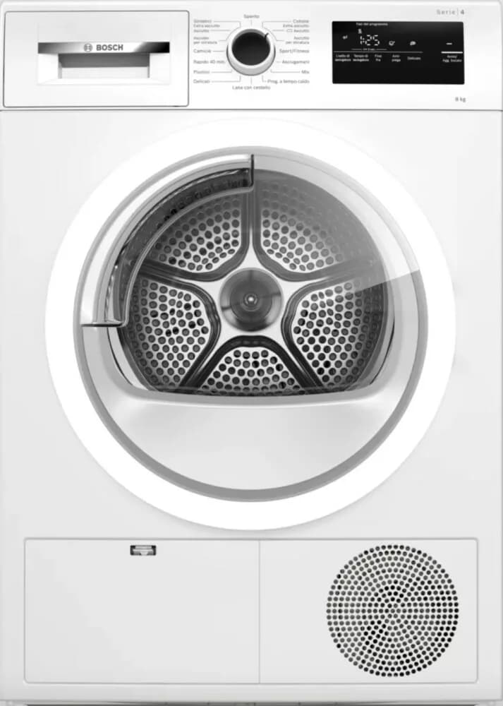 Bosch WTH85V18II Serie 4 Wärmepumpentrockner 60 cm - fassungsvermögen 8 kg - weiß
