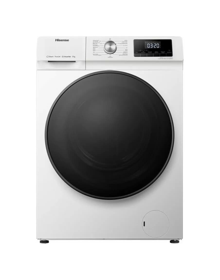 Hisense WFQA9014EVJMW Waschmaschine cm.60 - kapazität 9kg - weiß/schwarz