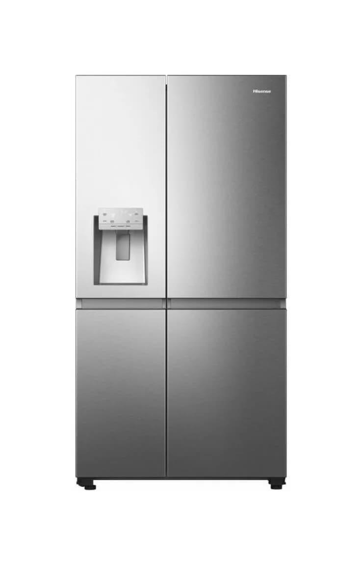 Hisense RS818N4TIE Kühlschrank nebeneinander mit gefrierfach - cm. 91 std. 179 - lit. 647 - edelstahl