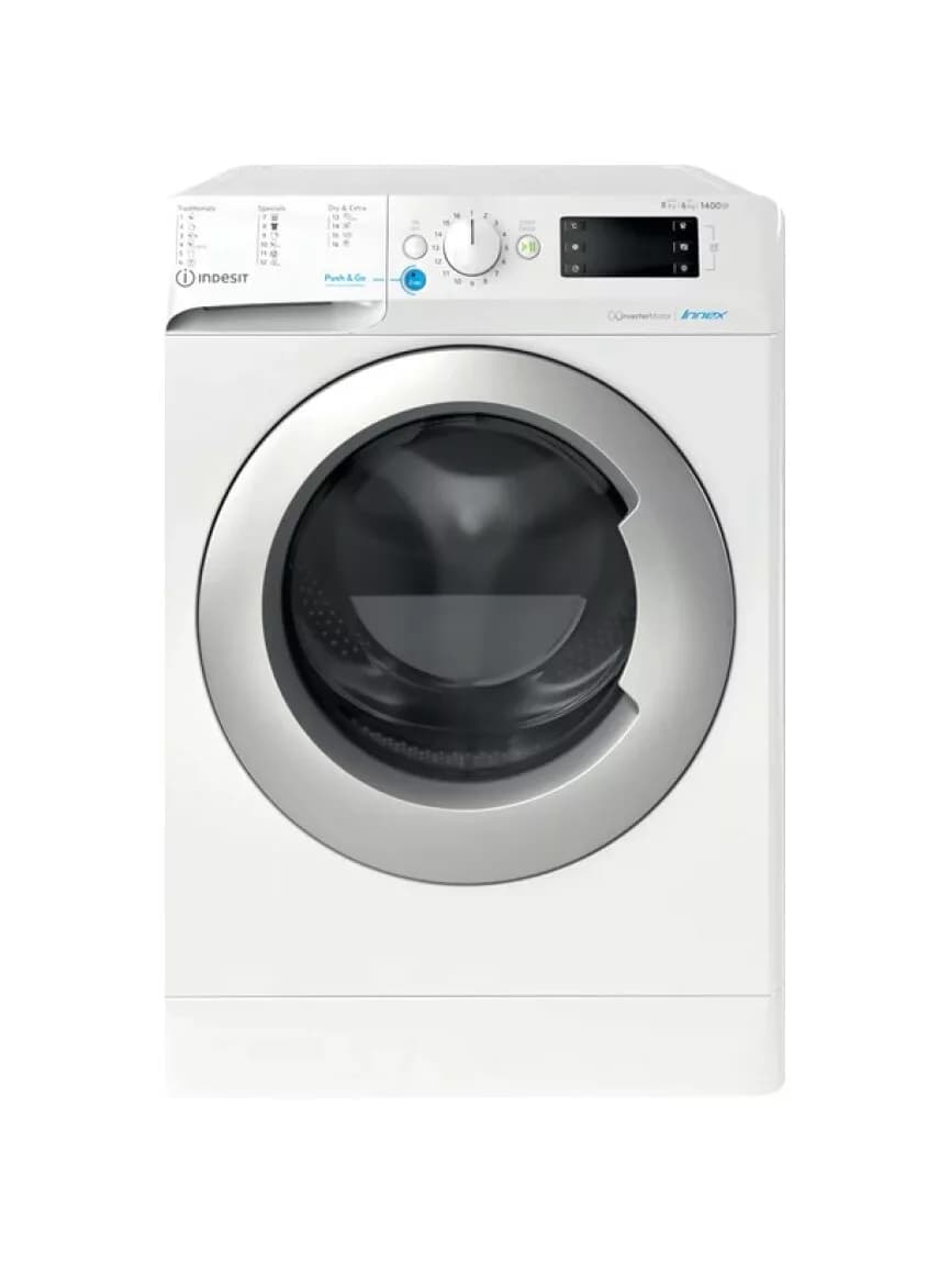 Indesit BDE 86435 9EWS EU Waschtrockner cm. 60 - waschen 8 kg - trocknen 6 kg - weiß