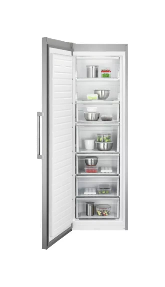 Aeg AGB728E3NX Freistehender gefrierschrank cm. 60 uhr 186 - l. 280 - edelstahl