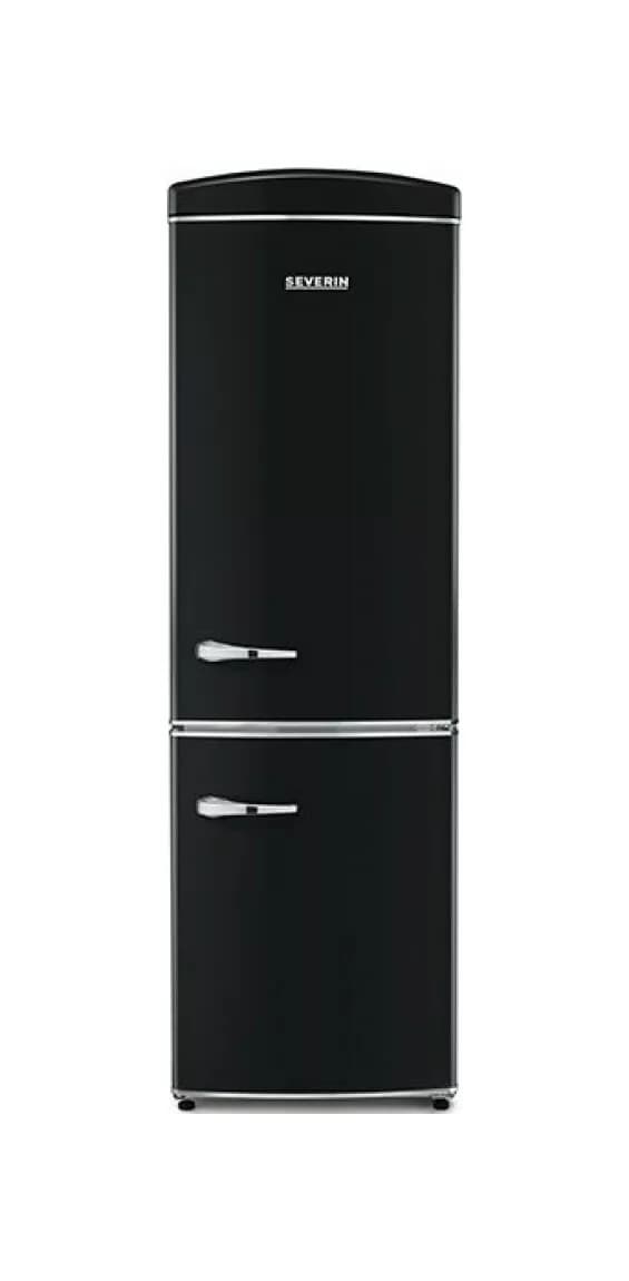 Severin RKG8998 Freistehender kühlschrank mit gefrierfach cm. 60 uhr 195 - l. 315 - schwarz
