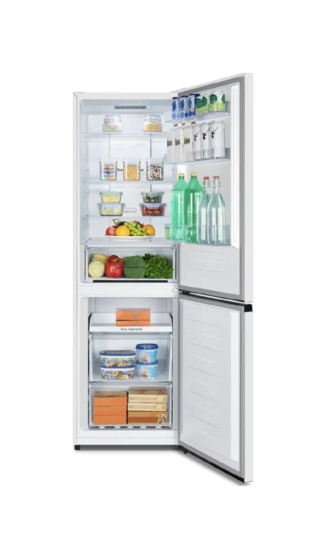 Hisense RB390N4AWE Freistehender kühlschrank mit gefrierfach - cm. 60 stunden. 186 - lt. 304 - weiß