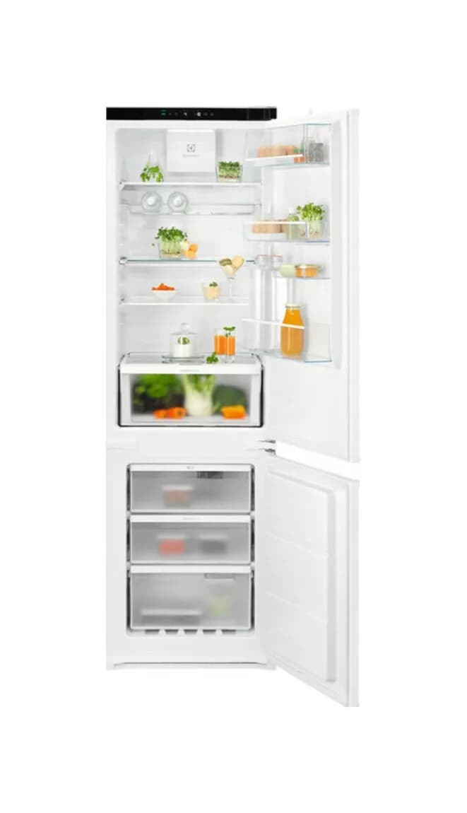 Electrolux LNG7TE18S Serie 700 Einbaukühlschrank mit gefrierfach cm. 56 std. 178 - l. 256 - weiß