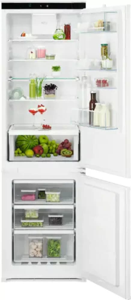 Aeg TSC7G181ES Serie 7000 Greenzone Einbaukühlschrank mit gefrierfach cm. 55 std. 178 - l. 256