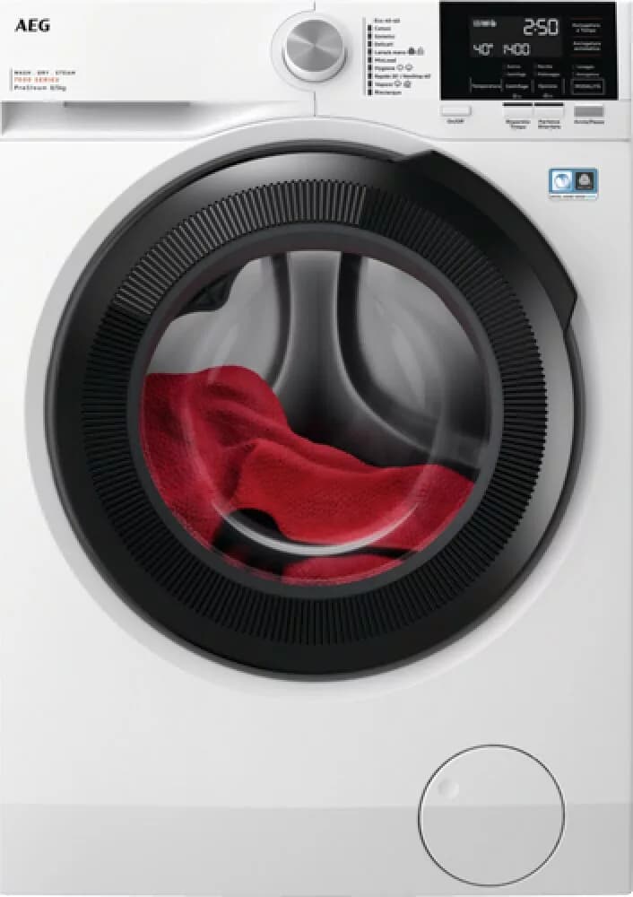 Aeg LWR7G856OB Kombi 7000 Prosteam® Waschtrockner cm. 60 - waschen 8 kg - trocknen 5 kg - weiß