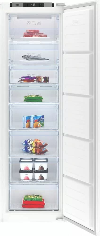 Beko BFNA247E30SN Eingebauter vertikaler gefrierschrank cm. 54 stunden. 178 - lt. 220 - weiß
