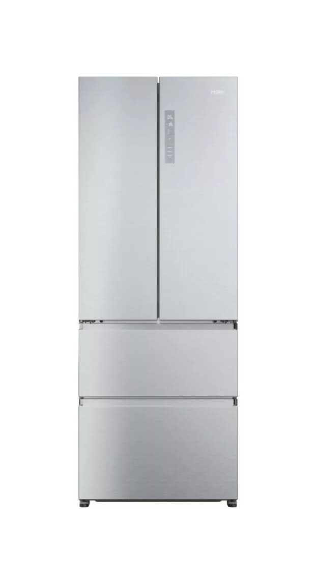Haier HFR5719ENMG Fd 70 Serie 5 Kühlschrank mit gefrierfach mit französischer tür cm. 70 stunden. 190 - 446 liter. - silber