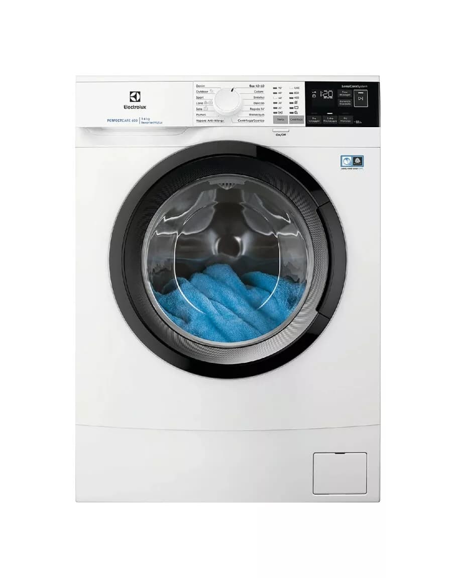 Electrolux EW6S472B Serie 600 Sensicare Waschmaschine cm. 60 - kapazität 7 kg - weiß