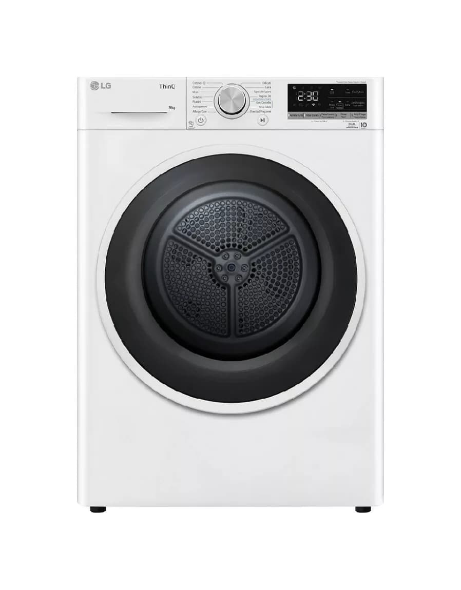 Lg RH90V5AV6N Trockner cm. 60 - kapazität 9 kg - weiß