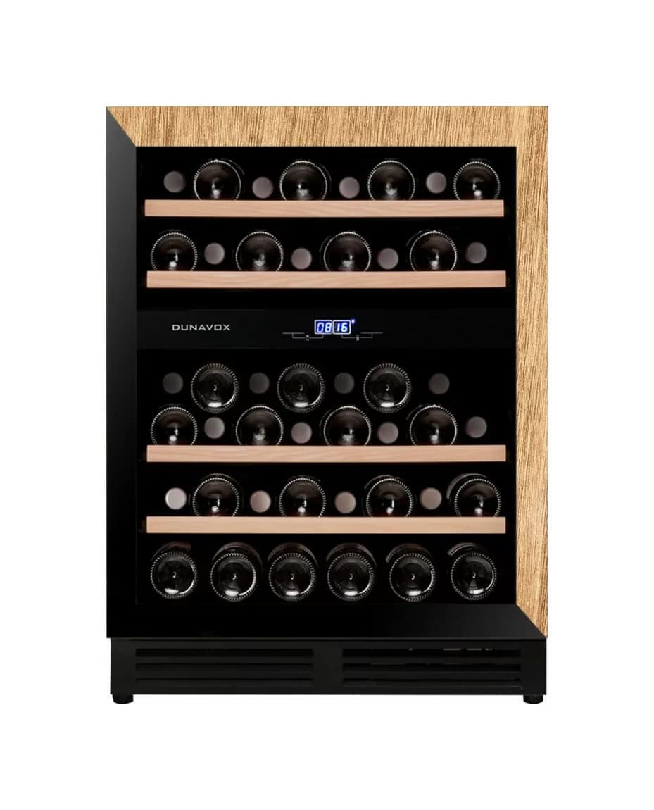 Dunavox DAUF-45.125DOP.TO Flow-45 Weinkeller cm. 60 - 45 flaschen - schwarz
