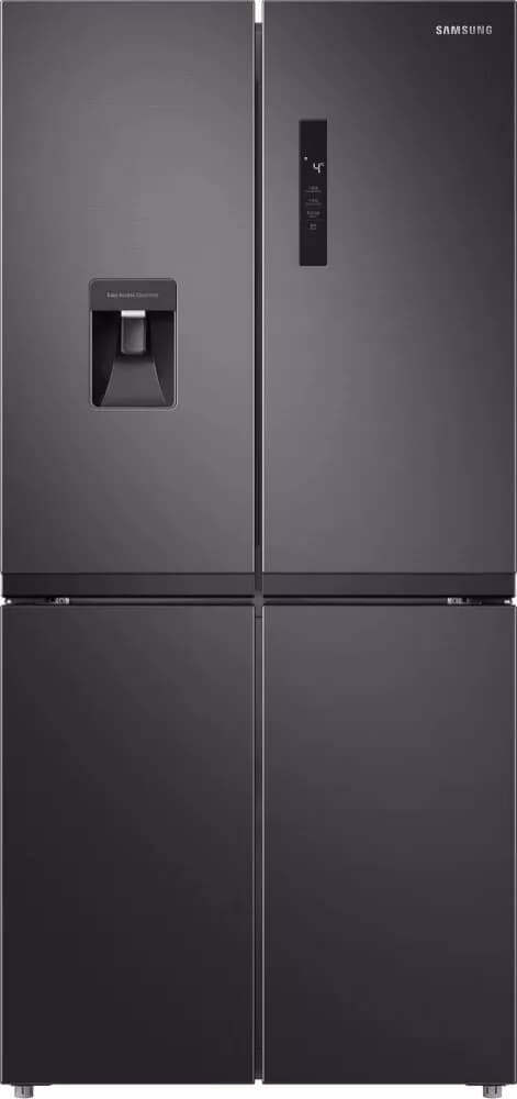 Samsung RF48A401EB4/EF 4-türiger kühlschrank mit gefrierfach – cm. 83 std. 179 - lt. 488 - schwarz
