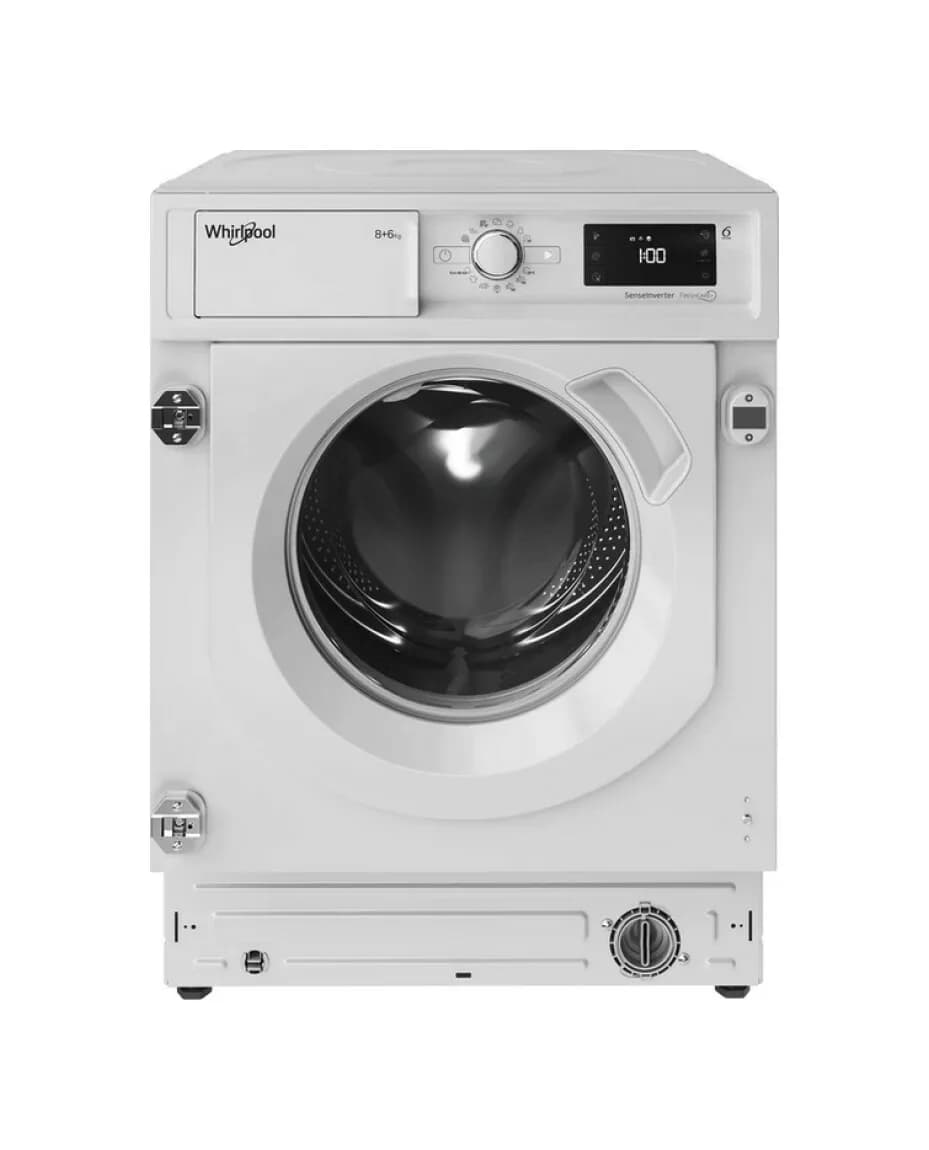 Whirlpool BI WDWG 861485 EU Eingebauter waschtrockner cm. 60 - waschkapazität 8 kg - trocknungskapazität 6 kg