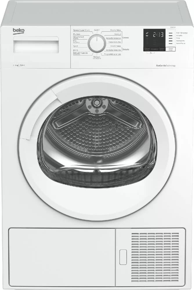 Beko DRX823W Trockner cm. 60 - kapazität 8 kg - weiß