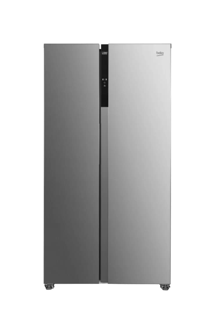 Beko GNO5323XPN Freistehender side-by-side-kühlschrank mit gefrierfach cm. 91 stunden. 177 - lt. 532 – edelstahl