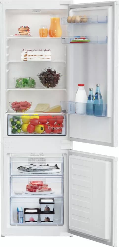 Beko BCHA275K41SN Einbaukühlschrank mit gefrierfach cm. 54 stunden. 178 - lt. 262