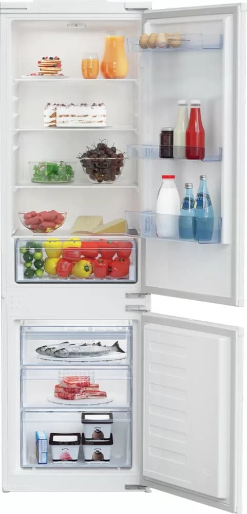 Beko BCSA285K4SN Einbaukühlschrank mit gefrierfach cm. 54 stunden. 178 - lt. 285