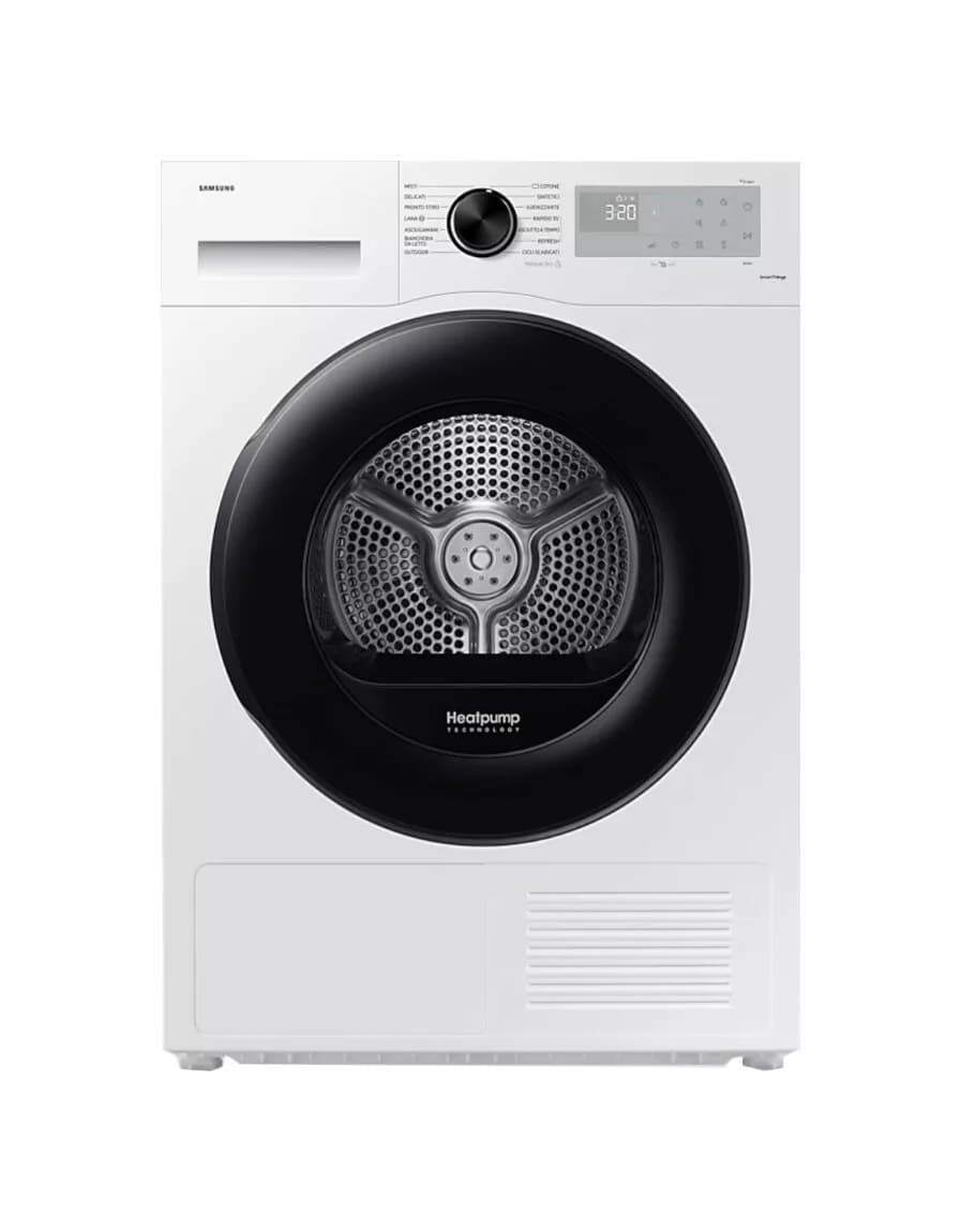 Samsung DV80CGC2B0AHET Crystal Ecodry Wärmepumpentrockner cm. 60 - kapazität 8 kg - weiß