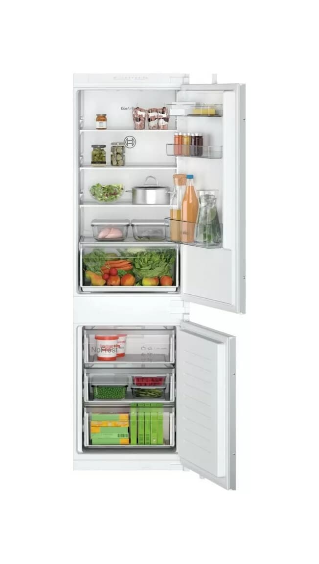 Bosch KIN86NSE0 Serie 2 Einbaukühlschrank mit gefrierfach cm. 54 std. 178 - lt. 260