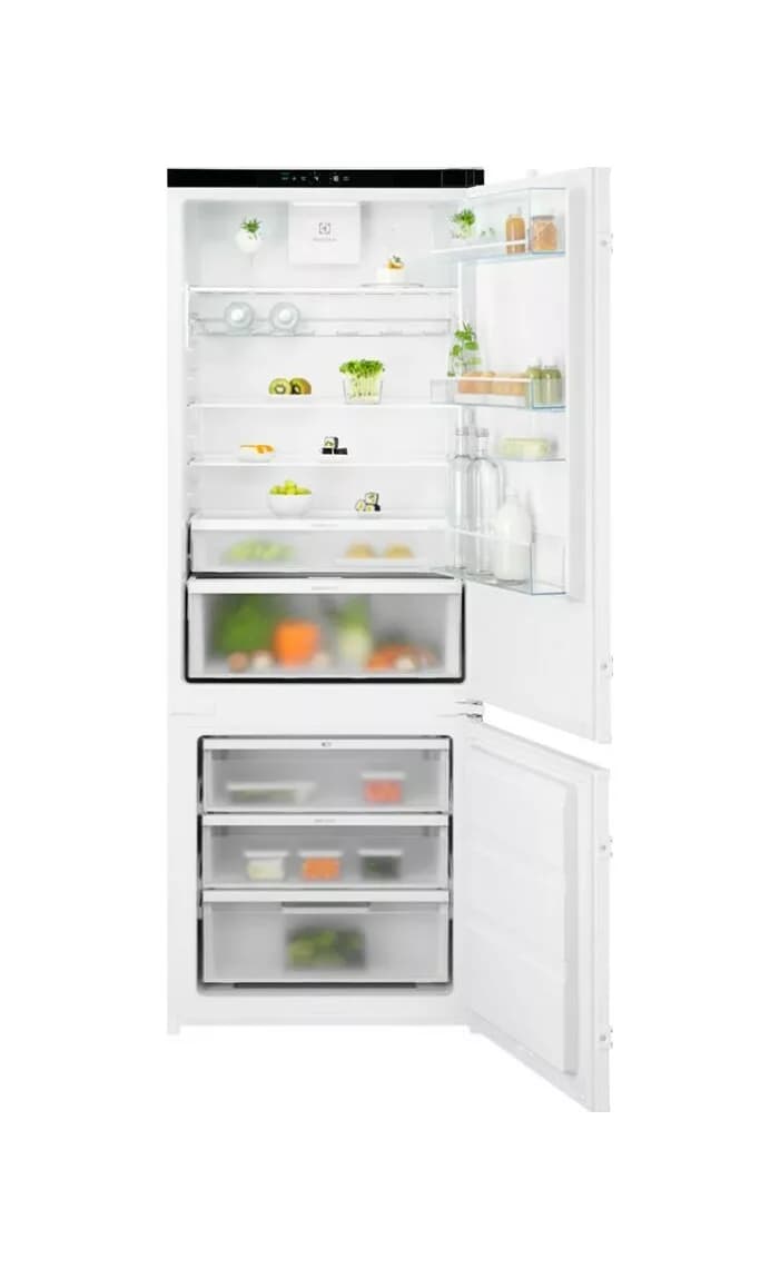 Electrolux KNP7TE75S Serie 700 Einbaukühlschrank mit gefrierfach cm. 70 std. 190 - lt. 376