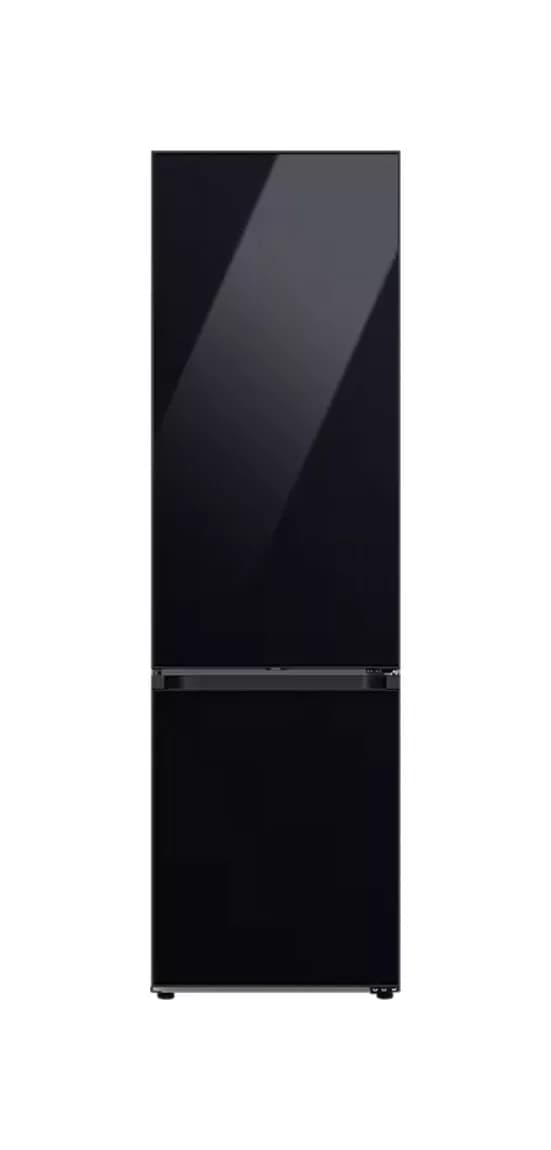 Samsung RB38C6B2E22EF Freistehender kühlschrank mit gefrierfach cm. 60 stunden. 203 - lt. 390 - schwarzes glas