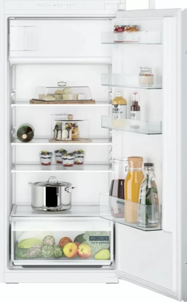 Siemens KI42LNSE0 Iq100 Einbaukühlschrank mit gefrierfach cm. 56 std. 123 - lt. 187