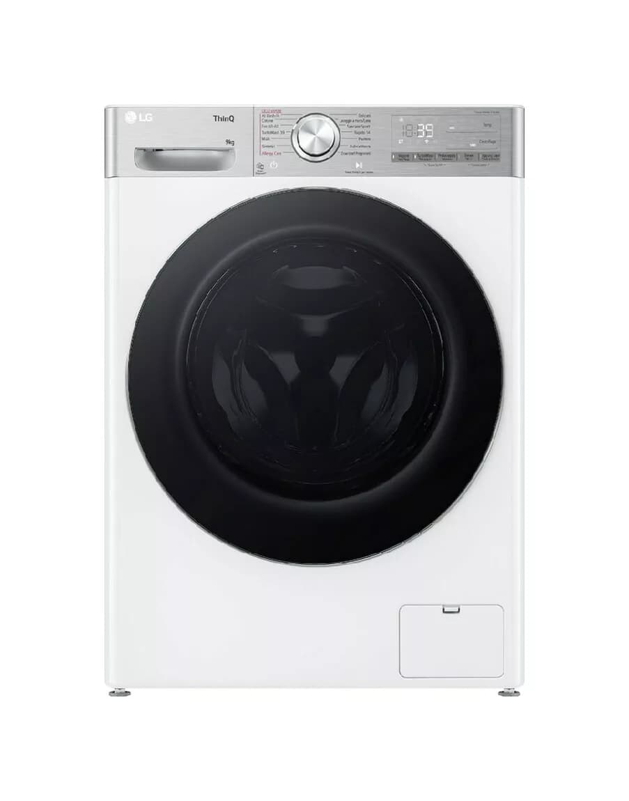 Lg F4R9009TPWC Waschmaschine cm. 60 - kapazität 9 kg - weiß