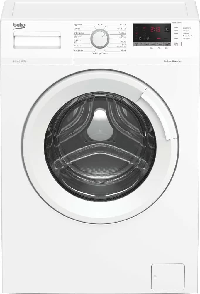 Beko WUXR81282WI/IT Waschmaschine cm. 60 - kapazität 8 kg - weiß