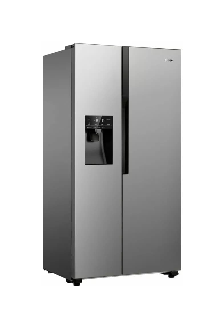 Gorenje NRS9EVX Kühlschrank mit side-by-side-gefrierfach cm. 91 std. 180 - lt. 562 – edelstahl
