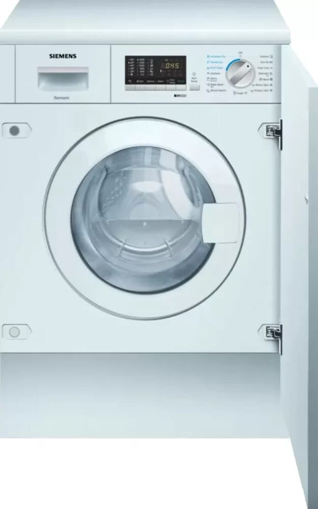Siemens WK14D543EU Iq500 Eingebauter waschtrockner cm. 60 - waschen 7 kg - trocknen 4 kg - weiß