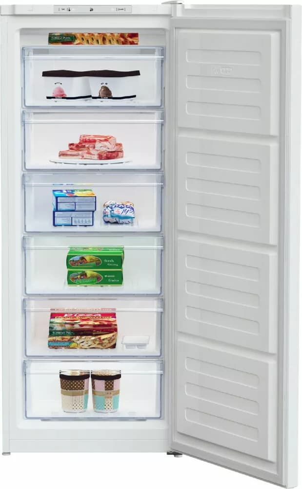 Beko RFSA210K40WN Freistehender gefrierschrank cm. 54 stunden. 136 - lt. 168 - weiß